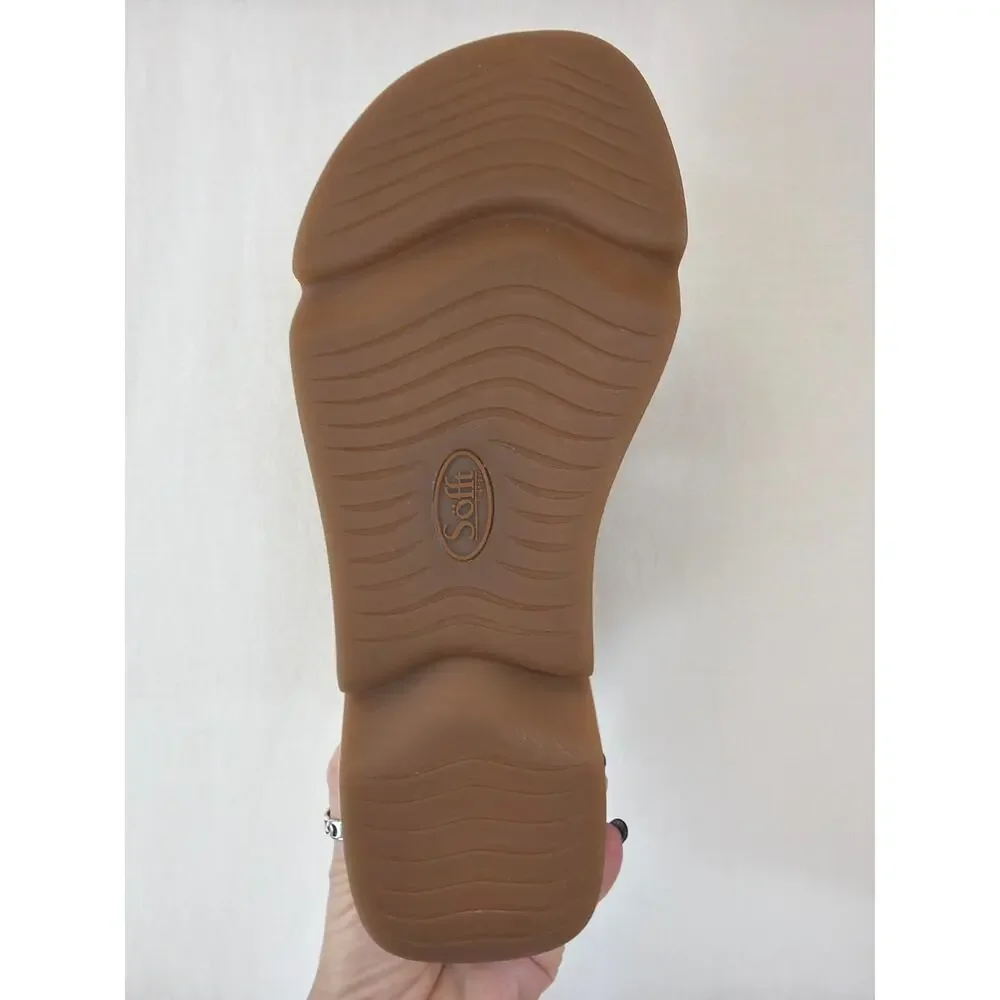NIB Sofft Charday Walking Comfort Sandal Pinecone - Tan Combo # 0575 SZ 11